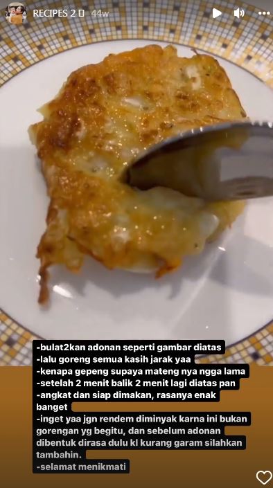 11 Kreasi sayur ala Ashanty, bisa jadi menu hemat dan mudah dibuat