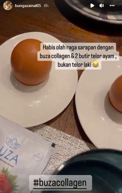 10 Makanan dikonsumsi Bunga Zainal ini bantu cegah perut buncit