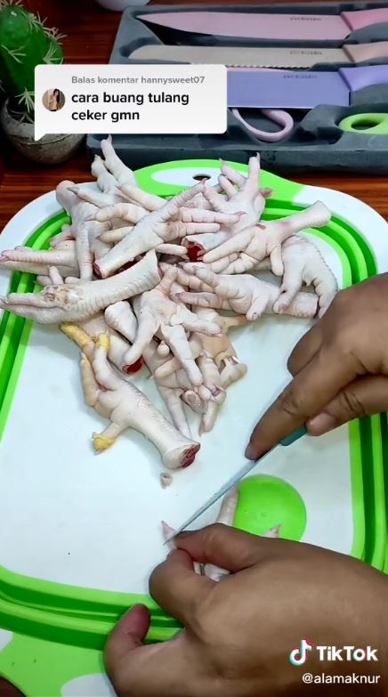 7 Cara praktis pisahkan tulang ceker sebelum diolah, cepat & antigagal