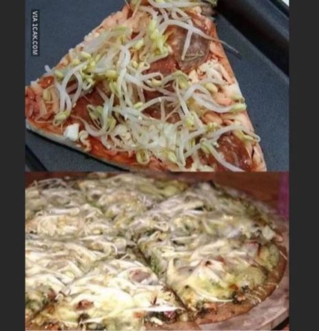 15 Penampakan pizza dengan topping nggak biasa, bikin geleng kepala