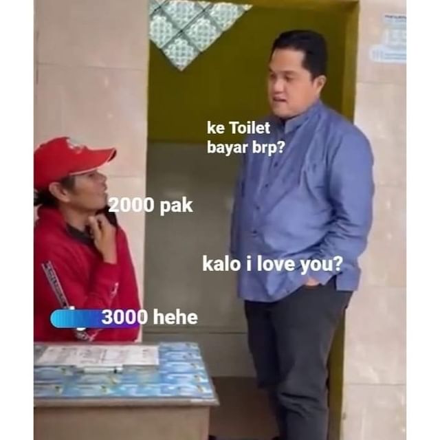 meme percakapan dua orang © Instagram