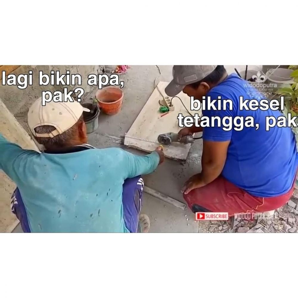 meme percakapan dua orang © Instagram