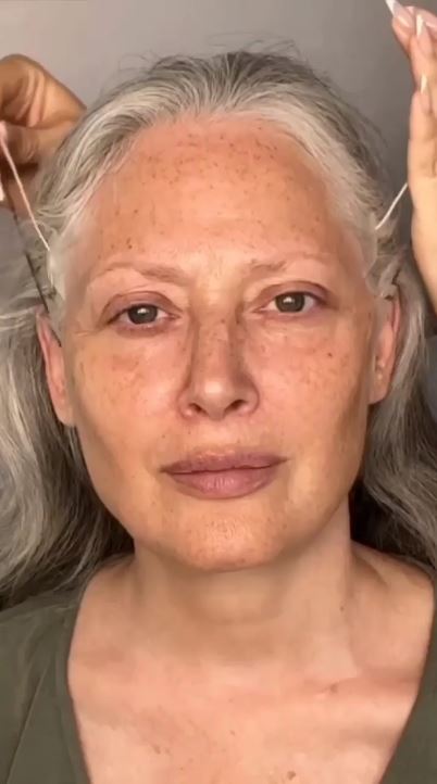 transformasi makeup nenek © berbagai sumber