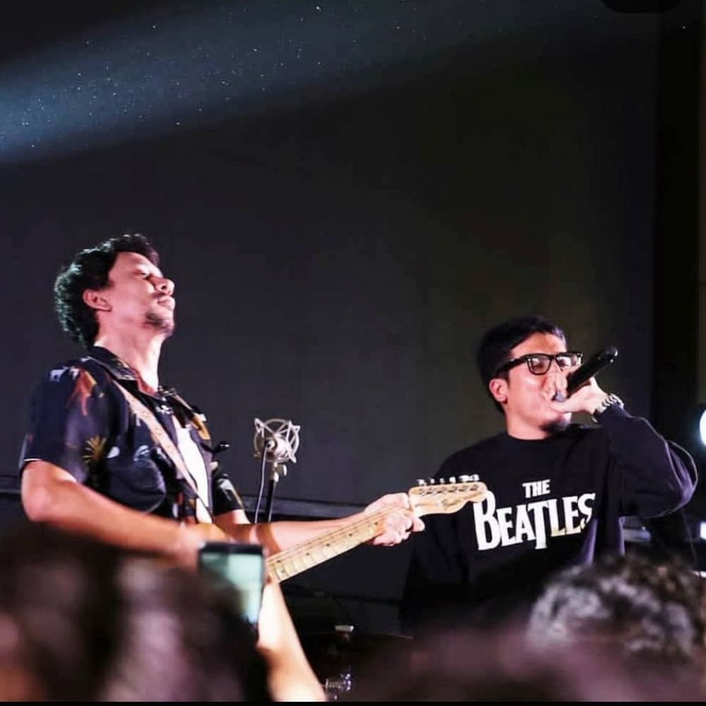 momen persahabatan vincent desta © berbagai sumber