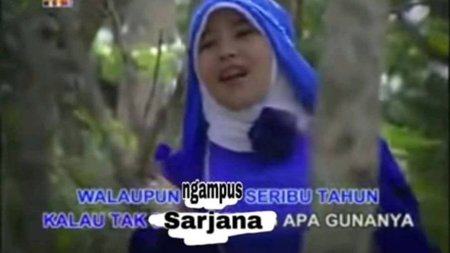 Meme kocak pelesetan lirik lagu ini bikin tepuk jidat Berbagai sumber
