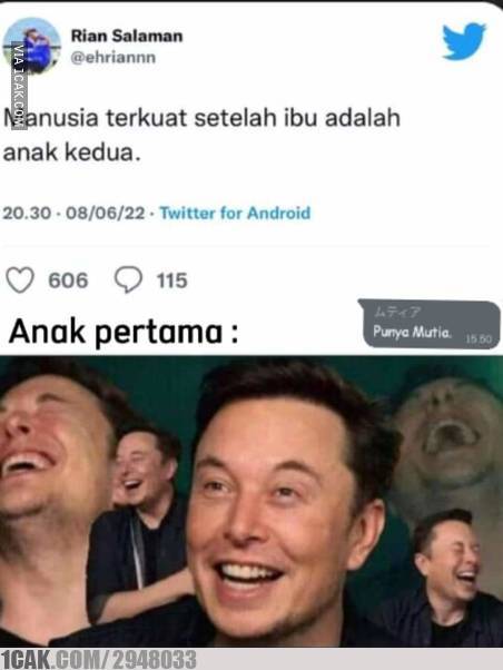 Meme suka duka jadi anak pertama © berbagai sumber