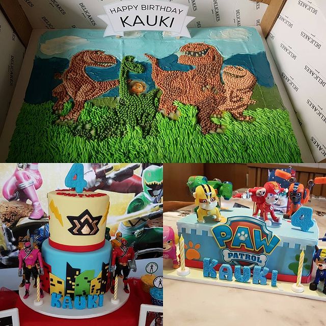 13 Inspirasi kue ultah ketiga Wendy Cagur, bentuknya unik dan lucu