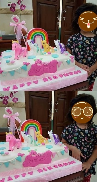 13 Inspirasi kue ultah ketiga Wendy Cagur, bentuknya unik dan lucu