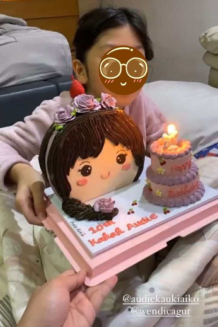 13 Inspirasi kue ultah ketiga Wendy Cagur, bentuknya unik dan lucu