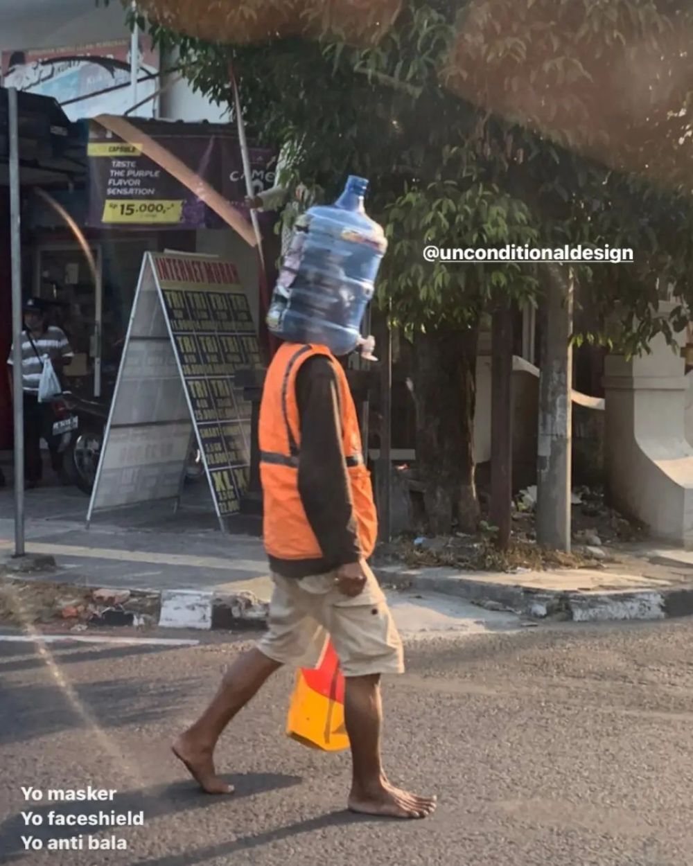 manfaatin galon air buat hal nyeleneh © berbagai sumber