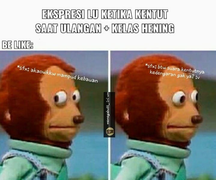 Meme kocak saat kentut Berbagai sumber Meme kocak saat kentut Berbagai sumber