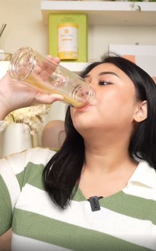 10 Minuman dikonsumsi Clarissa Putri saat diet, pangkas bobot 50 kg