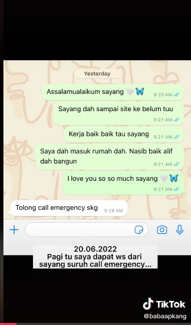 Kisah pilu wanita ditinggal suami meninggal saat hamil Tiktok