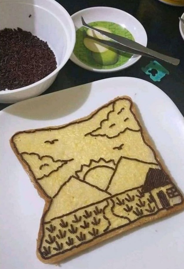 17 Kreasi roti tawar meses ini kreatif abis, bikin nggak tega makan