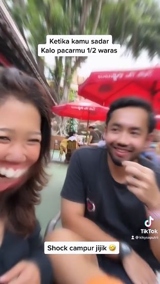 Kiky Saputri dan kekasih baru © Instagram/@kikysaputrii