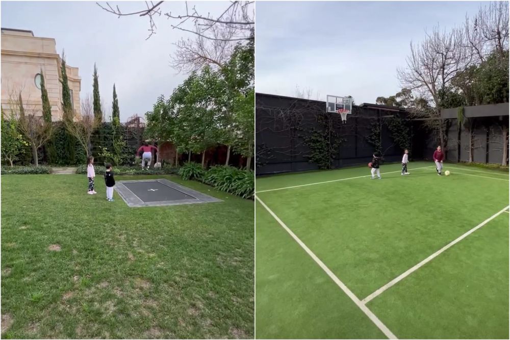 potret rumah keluarga sandra dewi di australia © instagram