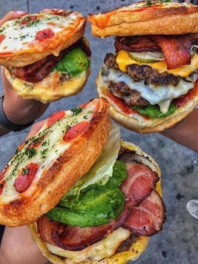 11 Kreasi burger antimainstream ini malah bikin ragu mau makan