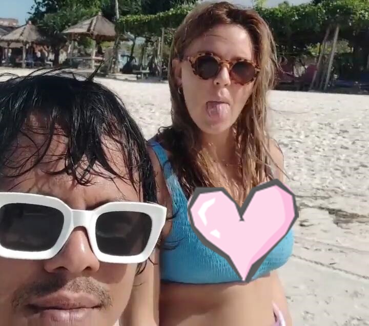 mayky wongkar dan pacar bule © instagram mayky wongkar dan pacar bule © instagram