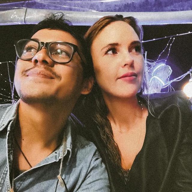 mayky wongkar dan pacar bule © instagram