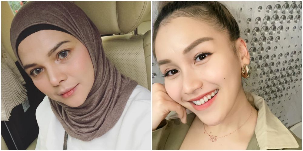 beda gaya rosmanizar dan ayu ting ting © instagram