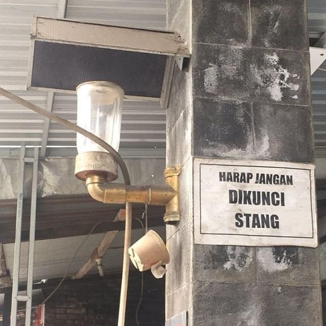 bikin lampu taman kreatif pol © berbagai sumber