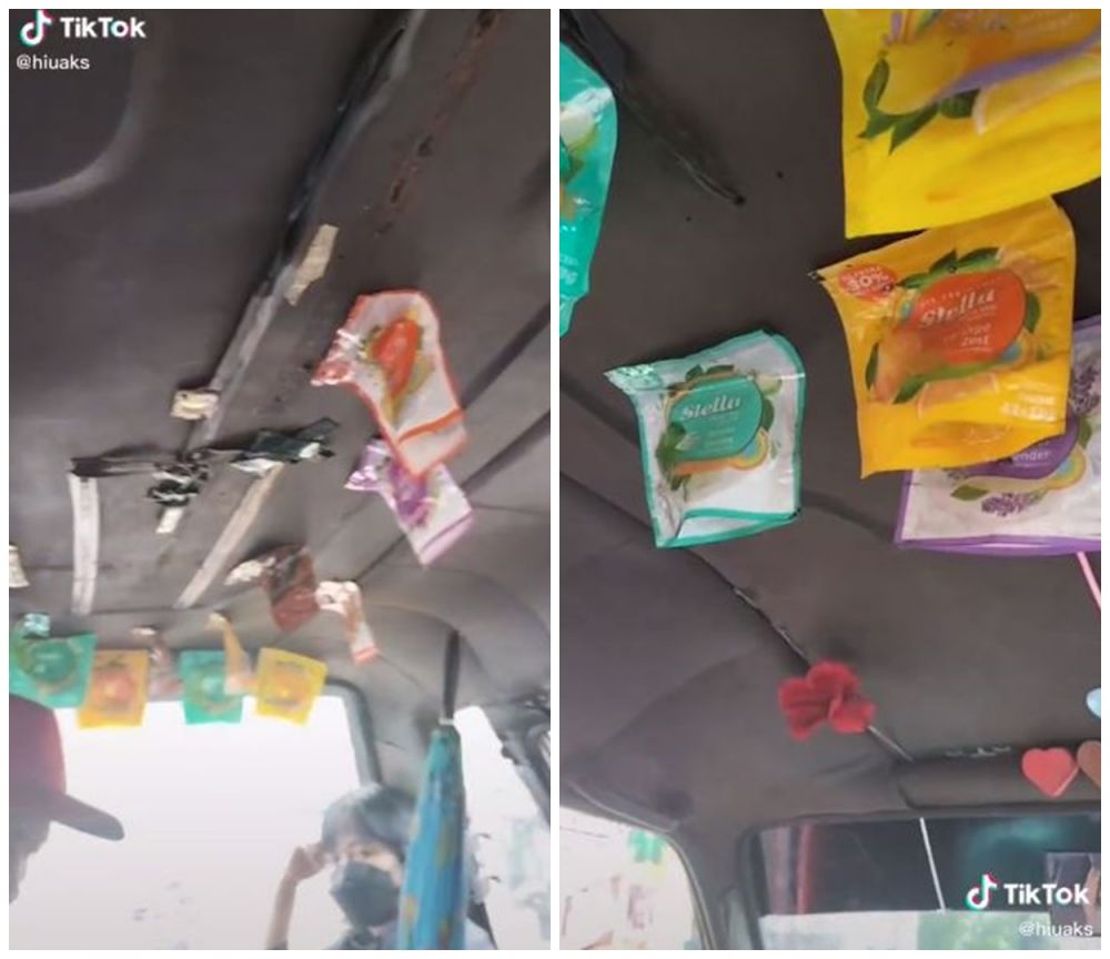 pengharum mobil angkot banyak banget © berbagai sumber