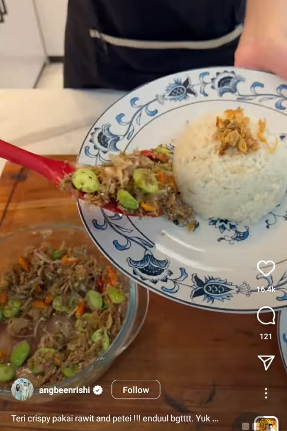 13 Kreasi lauk Angbeen Rishi istri Adly Fairuz, lezat dan antibosan