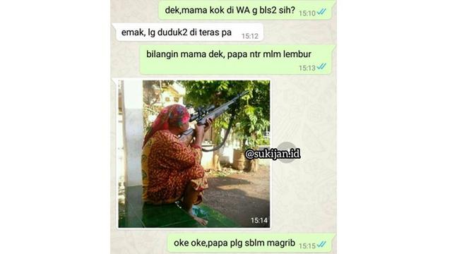 Kelakuan emak-emak saat di rumah Berbagai sumber