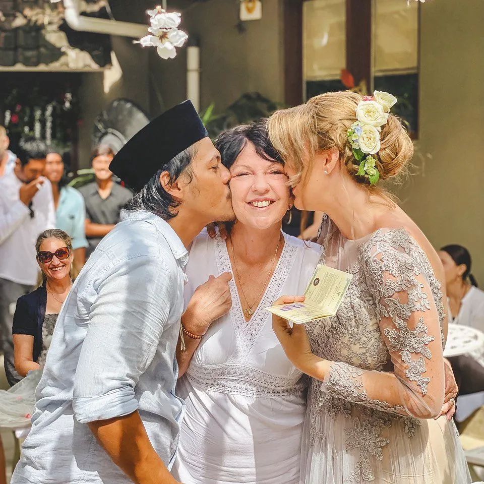 Mayky Wongkar mantan suami Ria Irawan menikah © Instagram/@mayk_wongkar