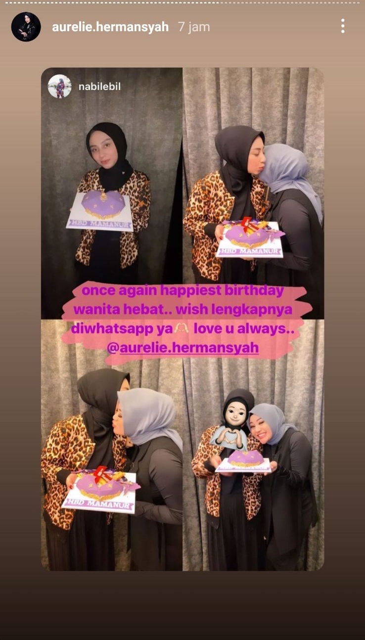 10 Potret kue ultah Aurel Hermansyah ke-24, ada yang unik tema Thor