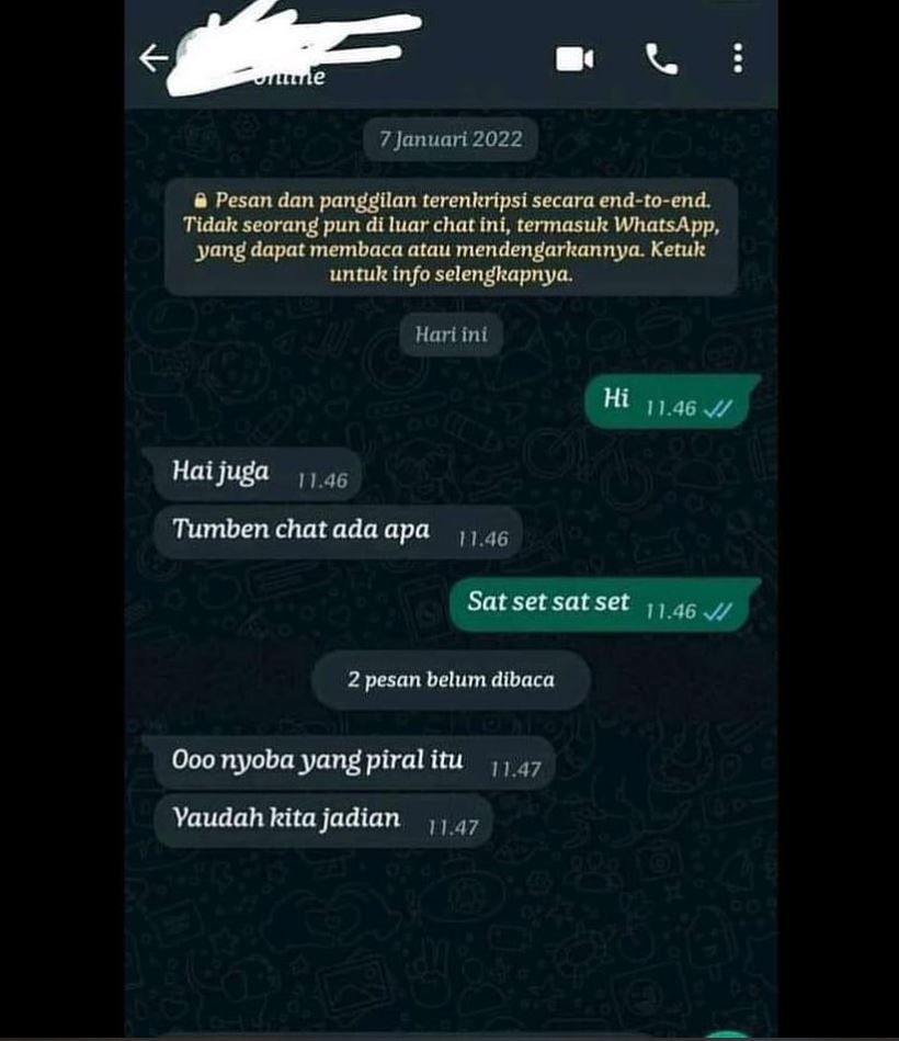 Chat teman ajak pacaran ini simpel Berbagai sumber