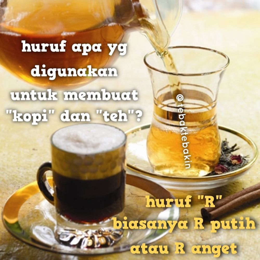 Meme kocak tebak-tebakan makanan Berbagai sumber