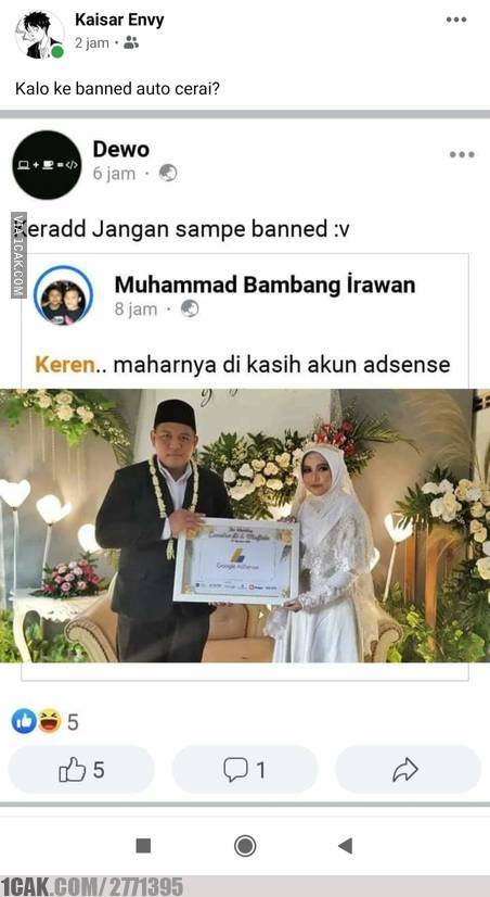 mahar nikah antimainstream © berbagai sumber