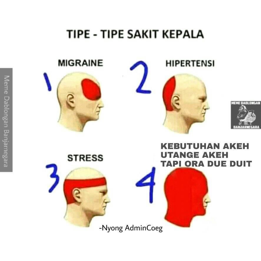 Meme kocak gambaran saat pusing Berbagai sumber Meme kocak gambaran saat pusing Berbagai sumber