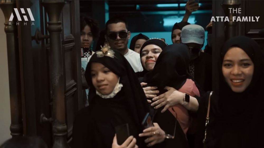 momen Gen Halilintar bertemu Ameena © YouTube/AH momen Gen Halilintar bertemu Ameena © YouTube/AH