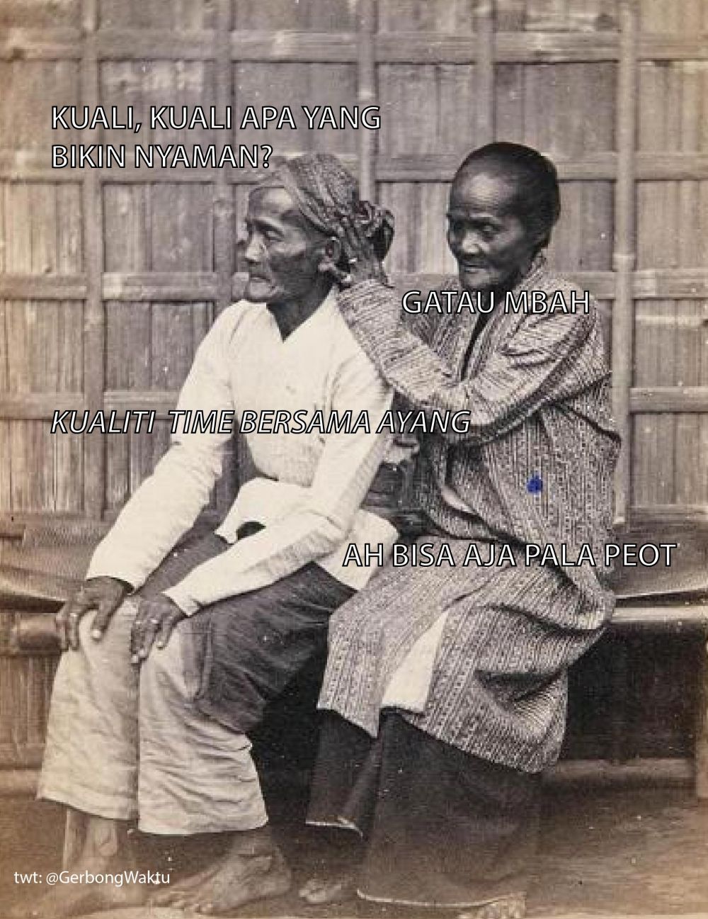 Meme lucu percakapan era jadul Berbagai sumber Meme lucu percakapan era jadul Berbagai sumber