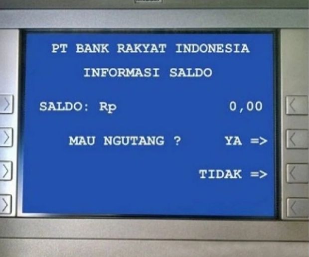 momen saldo atm tidak cukup © berbagai sumber momen saldo atm tidak cukup © berbagai sumber