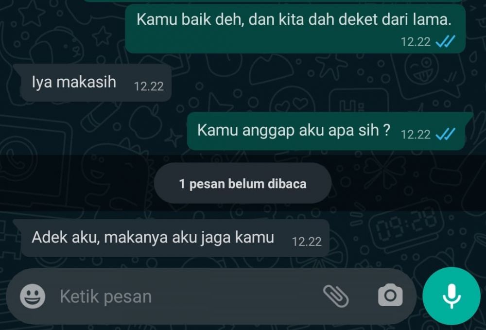Chat lucu minta kepastian hubungan © berbagai sumber