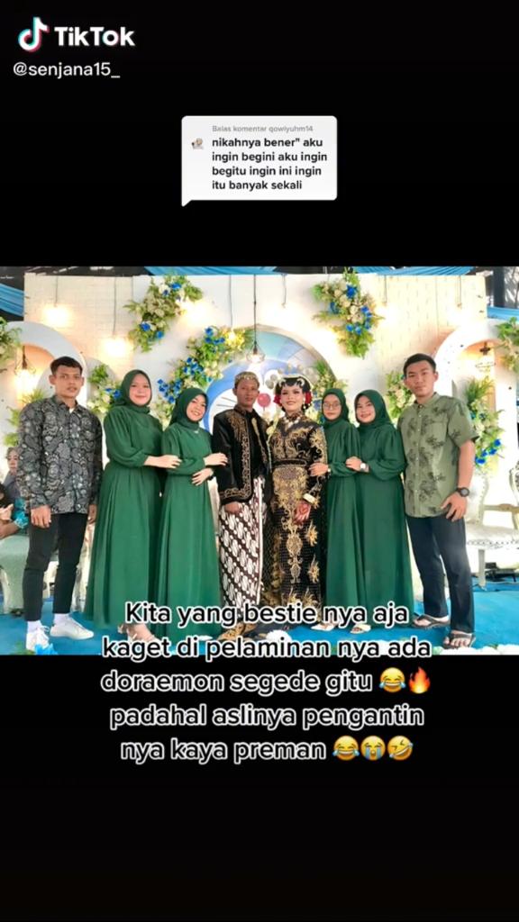 Pengantin gelar pernikahan bertema doraemon © berbagai sumber Pengantin gelar pernikahan bertema doraemon © berbagai sumber