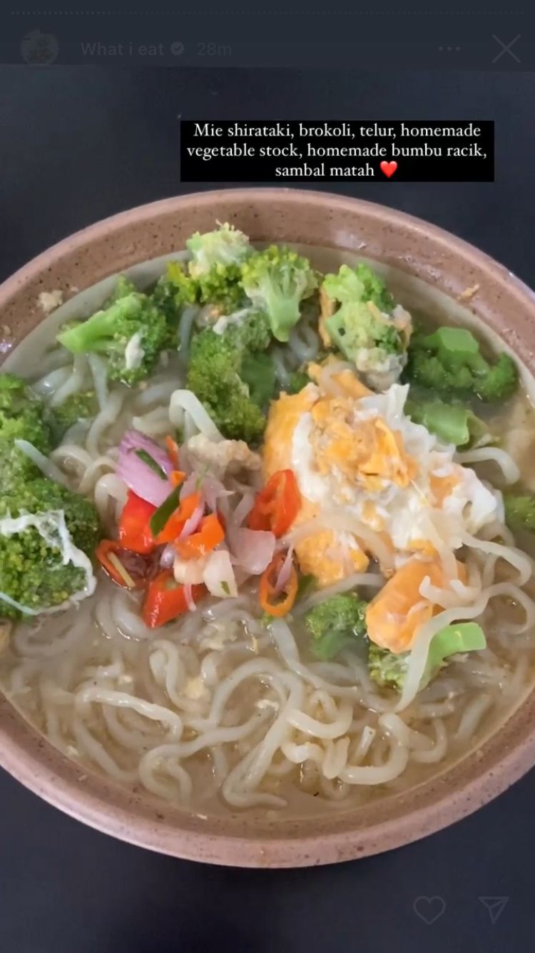 11 Menu sehat Nesya Nabila istri Ben Kasyafani, khas rumahan banget