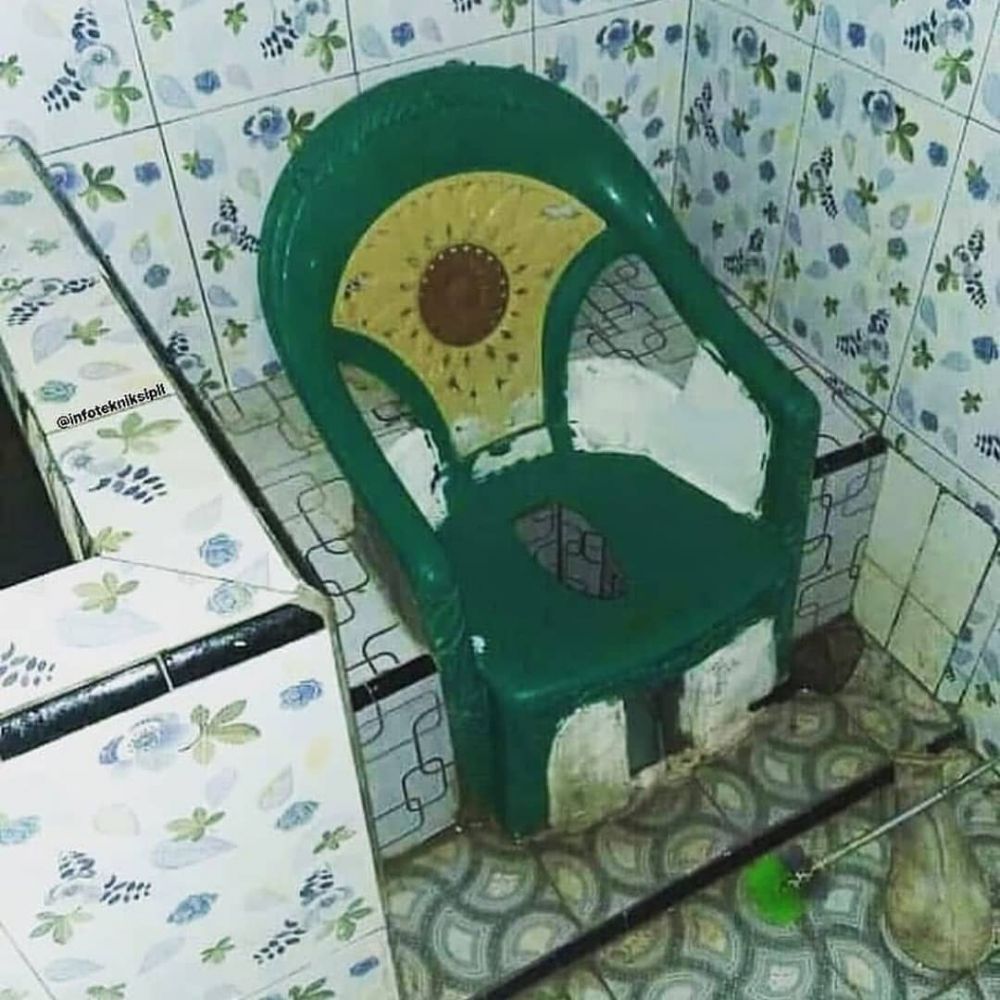 memanfaatkan kursi plastik kreatif banget © berbagai sumber memanfaatkan kursi plastik kreatif banget © berbagai sumber