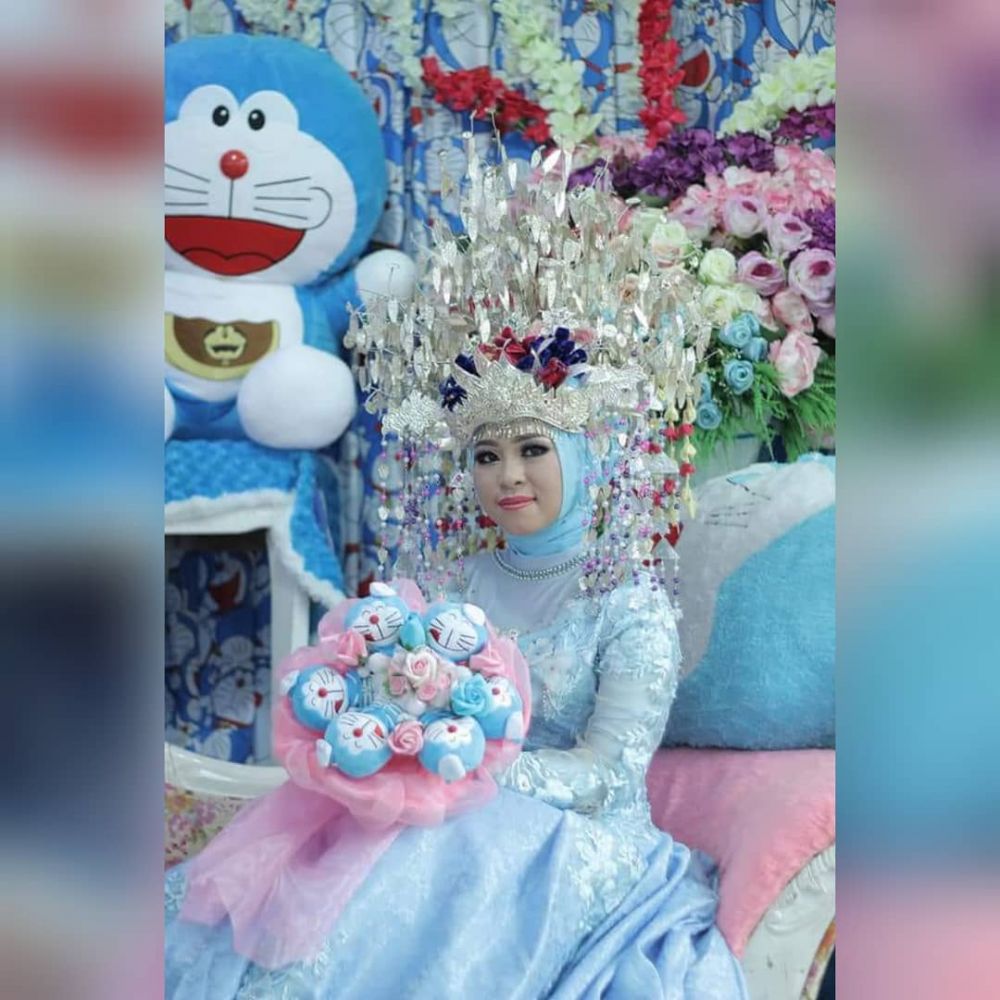 pernikahan bertema Doraemon © berbagai sumber