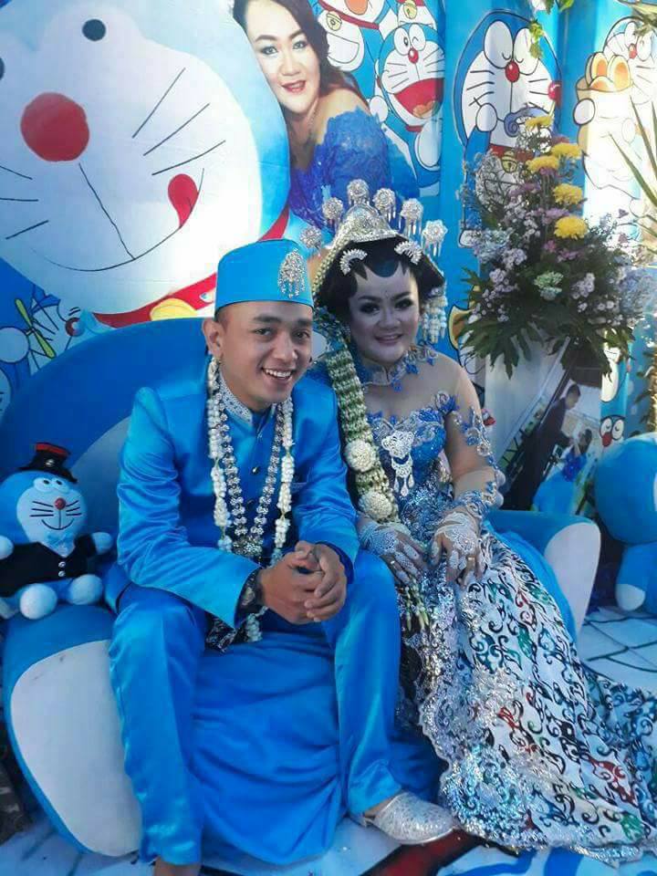 pernikahan bertema Doraemon © berbagai sumber