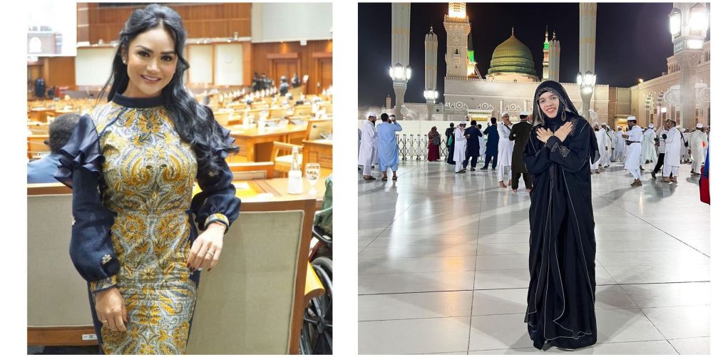 Adu gaya Krisdayanti & Lenggogeni Faruk Berbagai sumber Adu gaya Krisdayanti & Lenggogeni Faruk Berbagai sumber