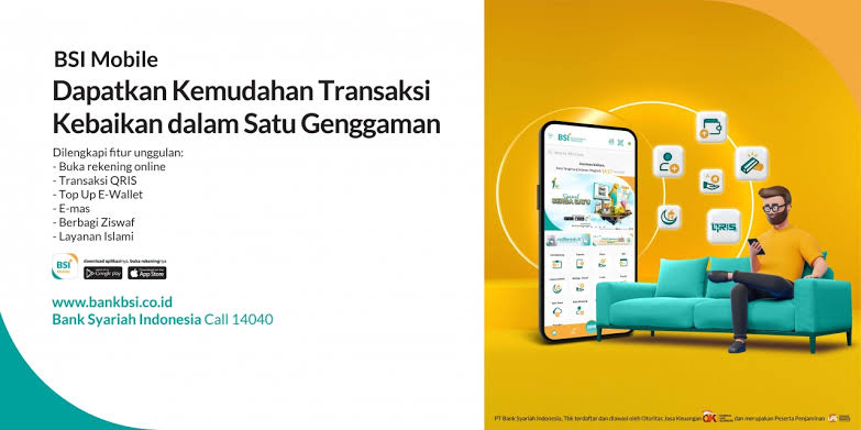 buka rekening BSI secara online © 2022 brilio.net