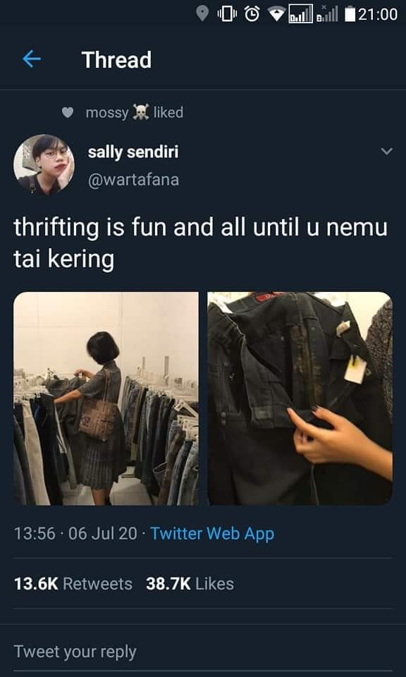 momen apes beli celana © berbagai sumber momen apes beli celana © berbagai sumber