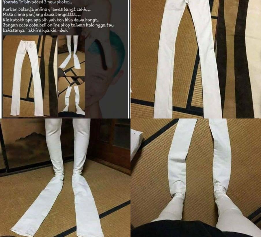 momen apes beli celana © berbagai sumber momen apes beli celana © berbagai sumber