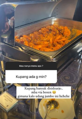 11 Hidangan di resepsi Via Vallen, menu komplet dan mewah abis