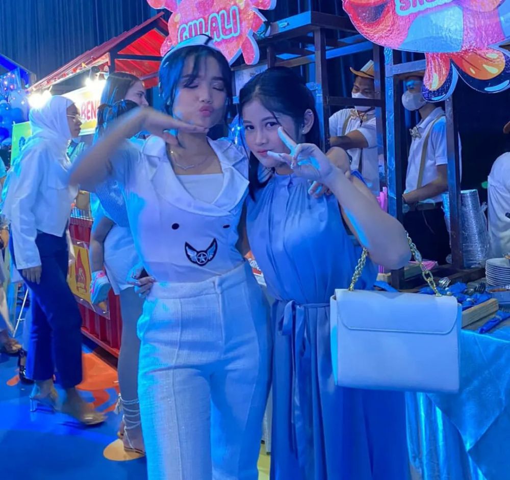 potret kedekatan fuji dan chika © instagram