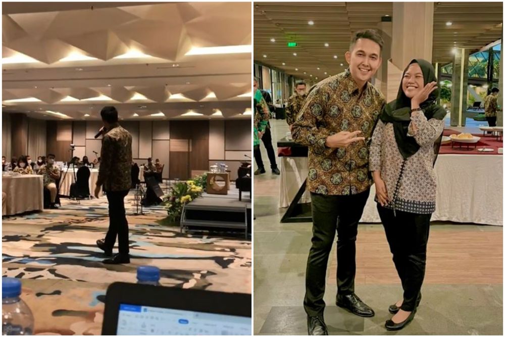 vokalis band diundang jadi pembicara © TikTok vokalis band diundang jadi pembicara © TikTok